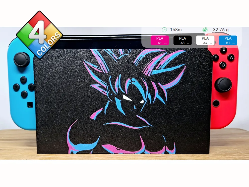 Nintendo Switch – Dragonball Dock Cover